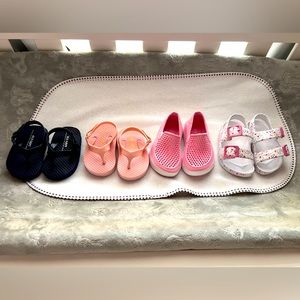 Old Navy baby girl sandal bundle